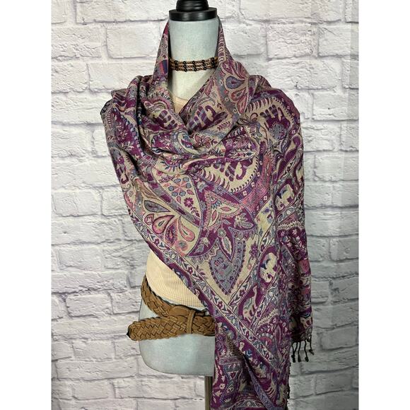 pashmina Accessories - Super Soft Wool Pashmina Scarf